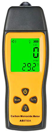 Détecteur de monoxyde de Carbone portatif, Détecteur de Fuite de gaz CO Haute précision, Détecteur de CO, Testeur de monoxyde de Carbone, CO Meter 0~1000ppm