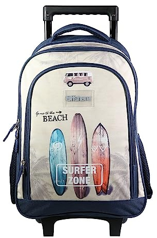 Bagtrotter Sac à Dos à roulettes Offshore Beige Van & Surf