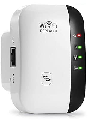 TGDLLF WiFi-förlängare, WiFi-förlängare signalförstärkare för hem upp till 5 000 kvm och 50 enheter, WiFi-räckviddsförlängare, trådlös repeter, lång räckvidd förstärkare med Ethernet-port, 1