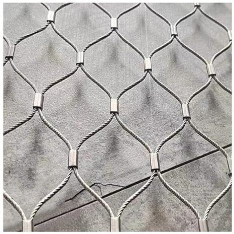 Wzmazingly Maschendrahtzaun Höhe 0,7m/0,9m/1,1m Edelstahl Gartenzaun Tierschutzzaun Schlagfest Für Garten Bauernhof Weide(0.7x2m)