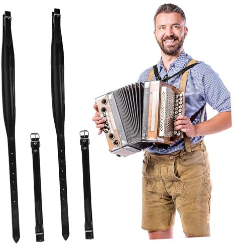 ERINGOGO Verstellbarer -akkordeon-riemen Abnehmbare Schultergurte Für Musikinstrumente Langlebig Und Geeignet Für Verschiedene Körpertypen Und Anlässe