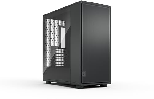 Fractal Design Epoch XL Svart - Härdat glas, TG i lätt toning - PC-gamingchassi med högt luftflöde - Frontpanel i mesh - Tre Momentum 12-fläktar ingår - Rymlig insida - Stöd för ATX/mATX/ITX