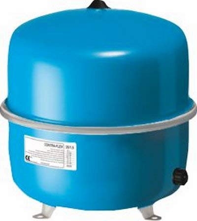 Buderus Logafix Membran Druckausdehnungsgefäß für Heizungsanlagen 18 - 80 Liter, Nennvolumen:35 Liter, Farbe:blau