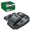 Bosch Home and Garden Chargeur rapide pour outils 14/18V - AL 1830 CV (2,5Ah, livré dans un carton) Noir