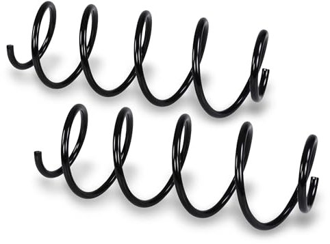 BESTPRICE 2x Muelles de suspensión delantera izquierda y derecha compatible con MERCEDES-BENZ Clase A (W169), Clase B Sports Tourer (W245)