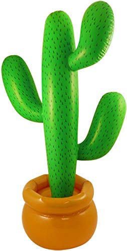 HENBRANDT Inflatable Cactus Pillow, 86 cm, Pack of 5