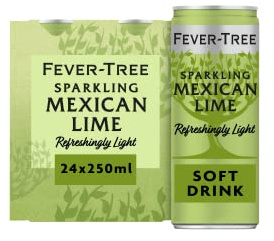 Fever-Tree Sparkling Mexican Lime Soft Drink 24x250ml