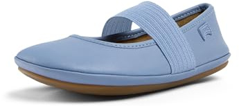 Camper Girls Right 80025 Ballerina, Medium Blue 154, 10 UK Child