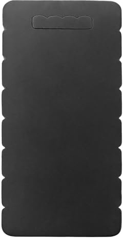 FOMIYES Coussin de Jardin pour Genoux Eva Noir, Tapis de Jardinage Imperméable et Léger, Genouillère Multifonction pour Protéger Les Genoux Lors du Jardinage Intérieur et Extérieur,