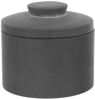 WESIEVYA 1 set traditionell kinesisk kalligrafibläckbrunn - Sumi-bläcksten med lock för teckning - mini kinesisk bläcktallrik, kalligrafitillbehör för nybörjare 1,9x1,9x1,8