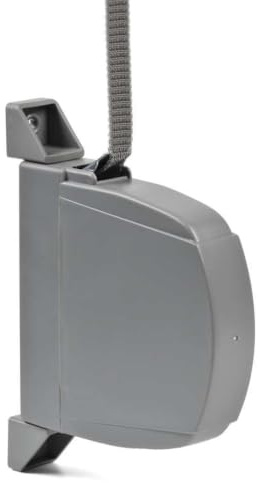 Recogedor Persiana Abatible Mini Pared - Basculante Cinta 14 mm - Gris