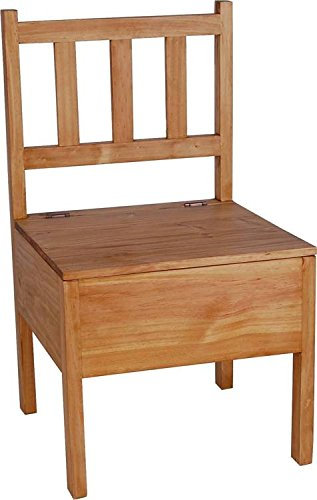 MiaMöbel Eckbank Mexico Möbel 50x89x50 cm Landhausstil Massivholz Pinie Honig