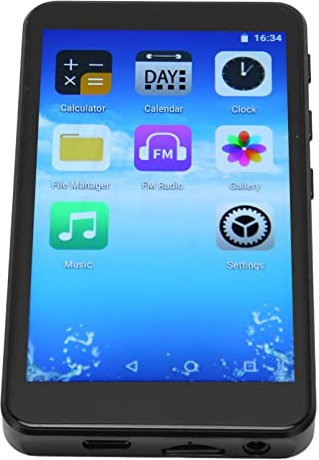 Pekskärm MP4-spelare, WiFi FM-radio MP4-spelare Recorder Stöder Android Daily Use Memory Card för Resor (32 GB)