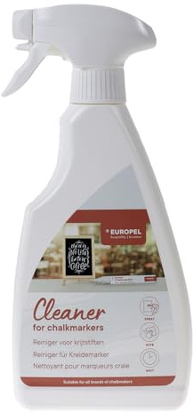 EUROPEL Reinigungsspray für wasserfeste Kreidestifte - rückstandslose Entfernung - 500 ml