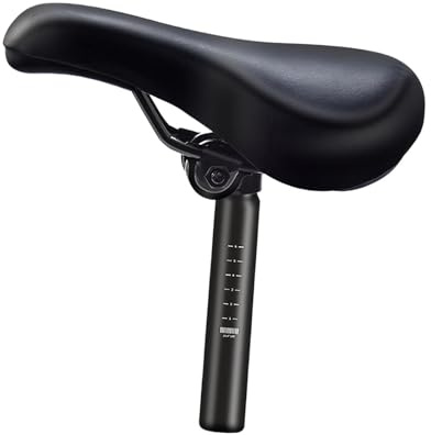 Perfeclan Kinder-Fahrradsattel-Ersatz, praktisches Laufrad-Sitzkissen für Jungen und Mädchen, Kinder-Fahrradsattel, Saddle W 25.4mm Post