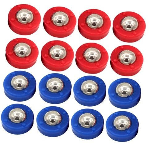 Milisten Shuffleboard-Pucks 24-teiliges Set Mit Rollen Benutzerfreundliches Mini-Shuffleboard-tischspiel Ideal Für Die Interaktion Mit Der Familie