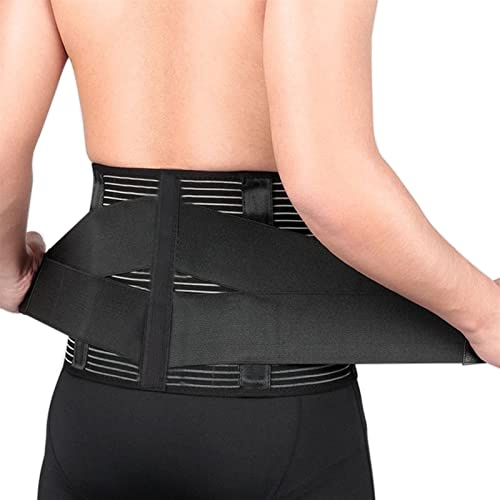 Cintura per allenatore in vita per corsetto Cintura in acciaio per scoliosi Cintura di supporto per la vita lombare Forte cintura per allenatore per supporto per la parte bassa della schiena (Colore :