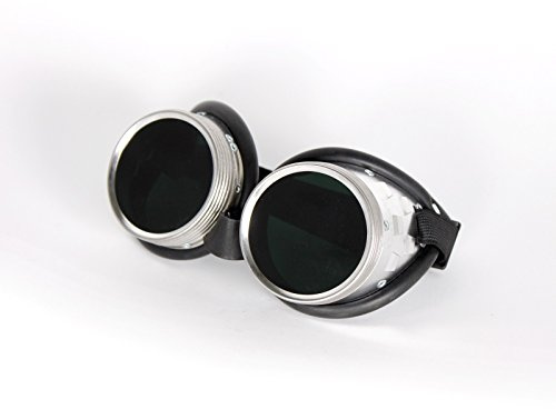 HaWe 310.05 Schraubring-Brille mit Gummiwulst in grün