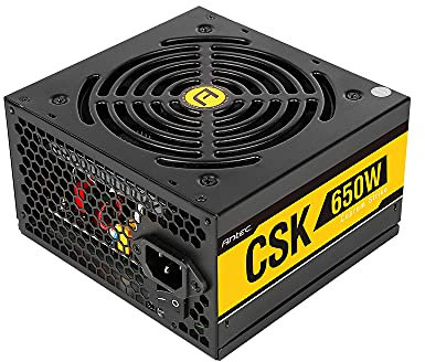 Antec 650W Csk650 Cuprum Strike Psu 80+ Bronze Fully Wired Continuous Power