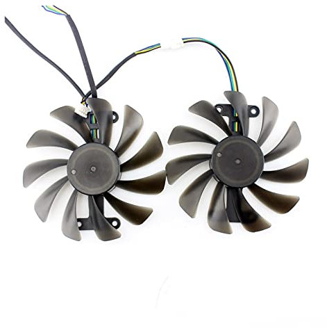 YALLS 2 pz/Set 95 Millimetri GTX 1070/1070Ti GPU VGA Ventola di Raffreddamento Compatibile for Galax GeForce GTX1070 GTX 1070 Ti AMP Core Schede Video di Raffreddamento