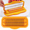 Hot Dog Affettatrice Hot Dog Dicer Pp + Acciaio Inossidabile 1Pc Multifunzionale Hot Dog Salsiccia Taglierina Prosciutto Buccia di Banana Utensile da Cucina