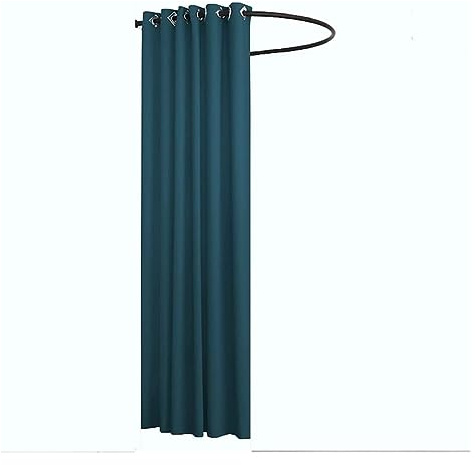 LUTFI Fitting Room Changing Room Fitting Room Clothing Store Wall-Mounted Dressing Room with Rail and Hook for Boutique Retail Fitting Room Photo Studio (Color : C, Size : 80cm)
