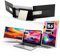 Teamgee Portable Monitor for All Laptops, 15.6 1080P FHD IPS 120% sRGB, 235° Rotation, Detachable, Plug & Play, Compatible with Windows/Mac/Chrome/PC