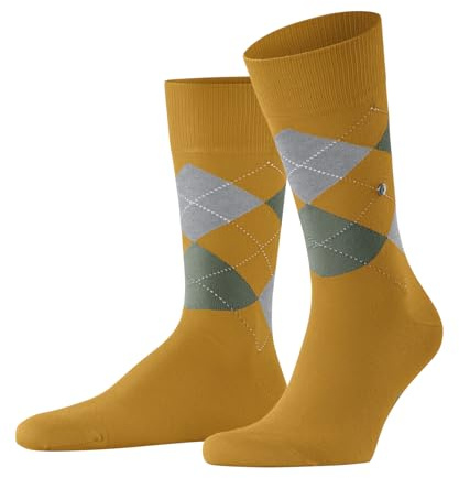 Burlington King M So cotone fantasia 1 paire, Calzini Uomo, Giallo Dottergelb 1305, 40-46