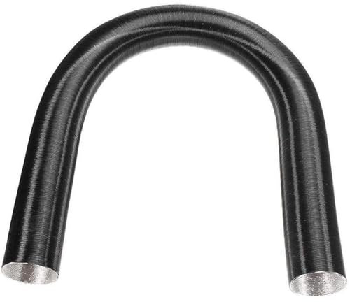 Tuyau de ventilation pour sèche-linge, flexible de 2 m, diamètre intérieur 60 mm, en aluminium rétractable, antichoc, pour chauffage au diesel et au diesel voiture.