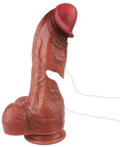 2.91 Diameter Realistic Huge Dildo -11 Silicone Thick Dildos Giant Massive Dildo with Strong Suction Cup, Hands-Free Anal & G-Spot Stimulation Anal Sex Toys with Wide Base, Adult Sex Toys for Women
