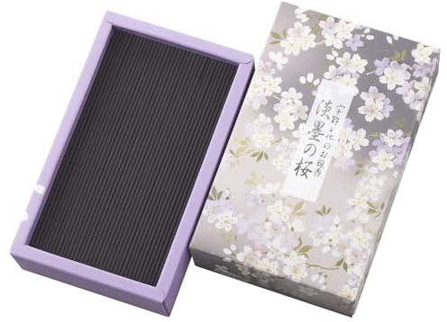 Nippon Kodo, Incienso Japonés Sakura Usuzumi, Incienso de Flor de Cerezo, Caja Grande de Incienso
