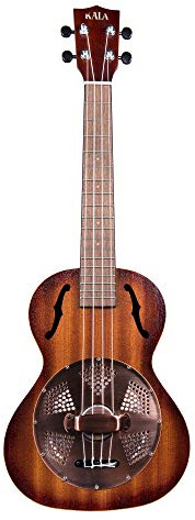 KALA KA-RES-BRS - Resonator Brass Tenor Ukulele, with Bag (UB-T)