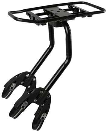 TISHITA Gepäckträgerhalterung für Fahrräder Hinten, Fahrradgepäckträger für Outdoor Reisen