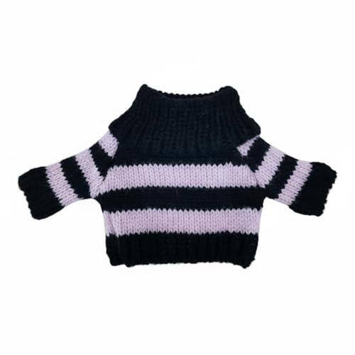F Fityle para Muñeca Suéter Tejido para Juguete Articulado Material Tipo Invierno Moda Adecuado para y Manualidades , Suéter A Rayas