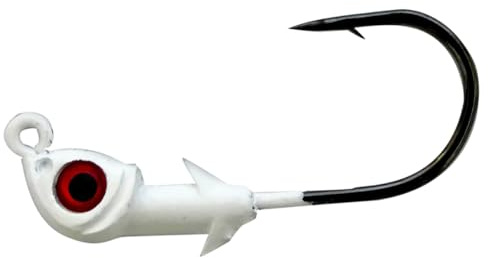 DOA 1/4oz White C.A.L Jig Head