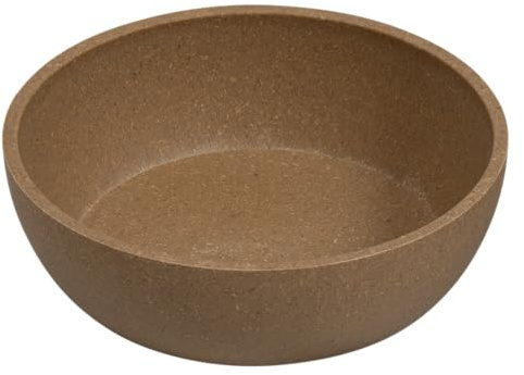 Jack And Vanilla, Ciotola in bambù Ecologica Beige, Design Elegante, Antiscivolo, capacità 570 ml, Diametro 14,2 cm, Ideale per Piccoli e Medi Animali, Facile da Pulire, Modello Bon Appetit