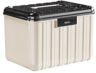 Låsbara Förvaringslådor Modern Organizer Med Kapacitet