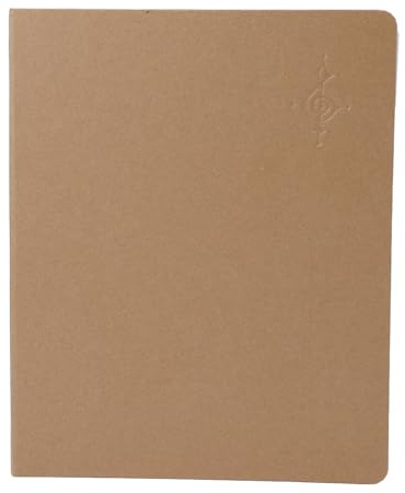 BSTCAR Dossiers de Partitions A4, 20 Feuilles de Papier Kraft, Classeur de Feuilles de Musique en PVC, Dossier de Dessin pour étudiants, pour Concerts, Peintures, Enseignement