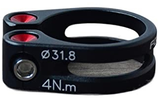 Halsband Sadelklämma för sadelstolpe Klämma för cykel för mountainbike/landsvägscykel 31,8 34,9 mm (34,9 mm)