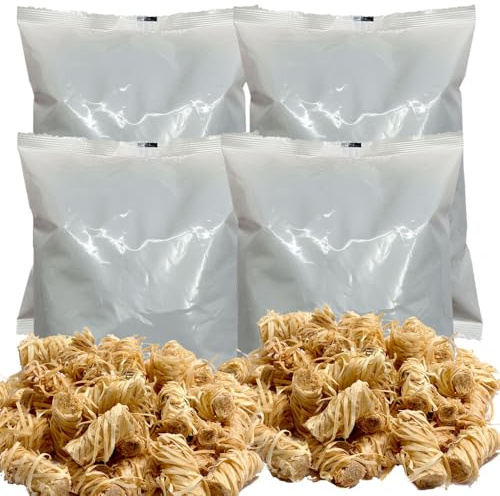 Blaze Woodwool Firelighters – Quick Ignition – No Odour – Natural Wood & Wax – Suitable for Stoves, BBQs, Fire Pits & Open Fires (100)