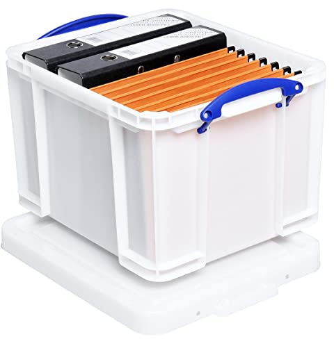 Really Useful Box Plastic Storage 35 Litre White Strong