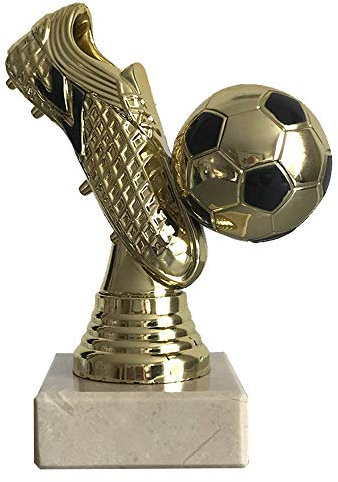 Larius Fußball Goldener Schuh Trophäe Fußballpokal Ehrenpreis Torschützenkönig (Ohne Text)