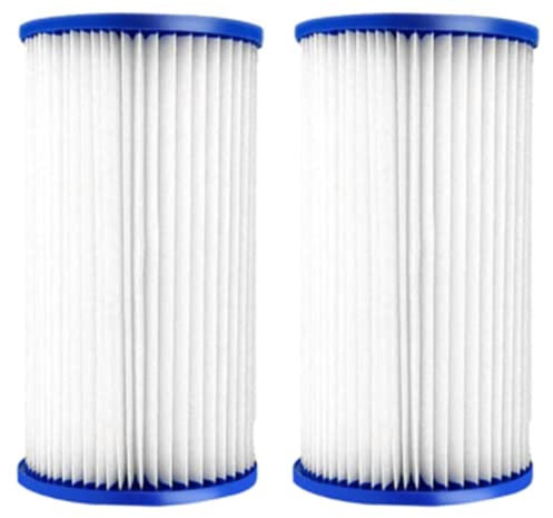 YanBan Filtros de Repuesto Tipo A/C compatibles con Best-Way 58012 Cartucho de Filtro, Paquete de 2 filtros de Bomba de Piscina para Best-Way Tipo Ⅲ Cartuchos de Filtro