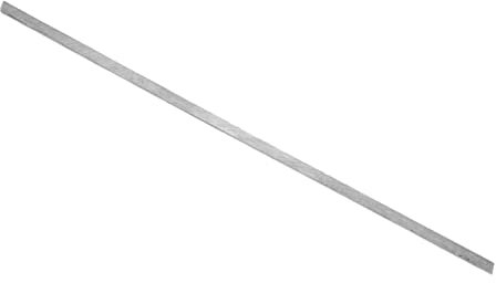 Barra D'Acciaio per Tornio, Barra D'Acciaio Bianca Quadrata HSS Utensile per Tornitura per Tornio Utensile per Intaglio della Radice per Intaglio del Legno, Barre in Acciaio (2 * 4 * 200 mm)