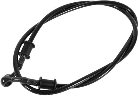 Flaconi 3FT/4FT Flexibles pour Moto,Tuyau D'Huile de Frein Moto,Tuyau de Frein Tressé en Acier PVC,Tuyau De Carburant,Tuyau de Conduite D'huile de Frein Hydraulique Remplacement pour Moto(900mm)