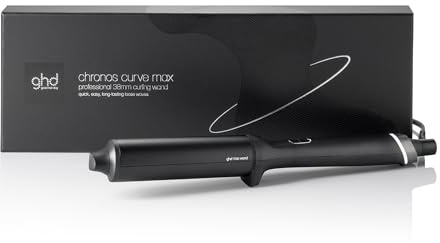 ghd Chronos Curve Max Wand Rizador Profesional – Barril de 38mm para ondas desenfadadas de larga duración – Ideal para cabello largo y muy largo (Enchufe Europeo)