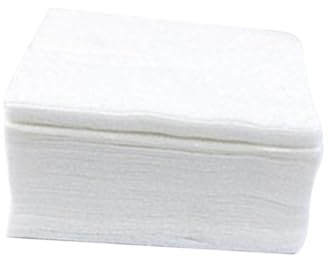Vaguelly 100 piezas Almohadillas de Algodón Finas Blancas Unidades Caja Plástica Diseño Capa Suaves y Multifuncionales para Desmaquillar Cuidado Facial y Limpieza de Uñas Algodón Natural