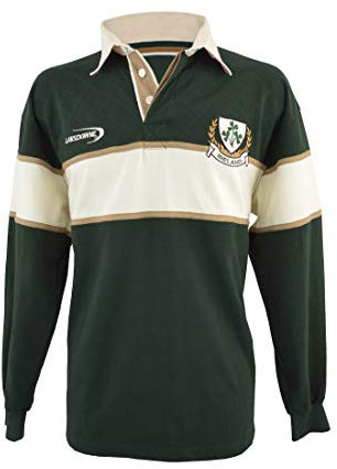 Klee Herren Langarm-Rugby-Shirt (Groß)