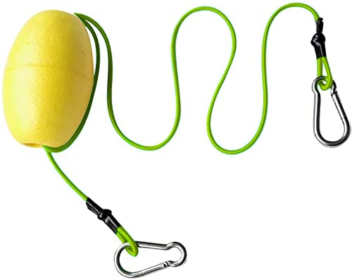 MOPHOEXII Drift Anchor Tow Throw Leash Line with EVA Buoy Float & Clip/Markers for Anchors at The Beach, Lake, or Sandbar Water
