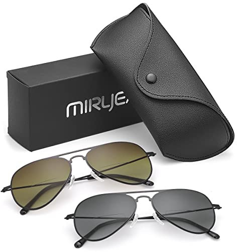 MIRYEA Occhiali da lettura bifocali unisex senza montatura Occhiali da lettura Protezione UV400 Occhiali da sole sportivi Occhiali leggeri che bloccano la luce blu per uomini e donne